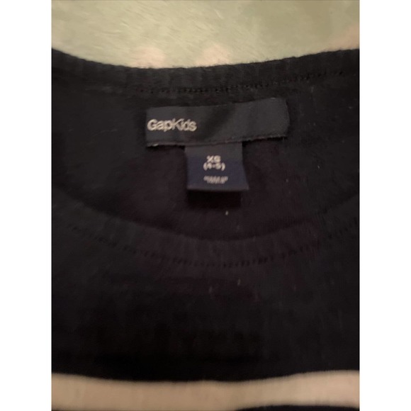 GapKids Girls XS(4-5) Striped 100 Percent Cotton Dress - Picture 2 of 2